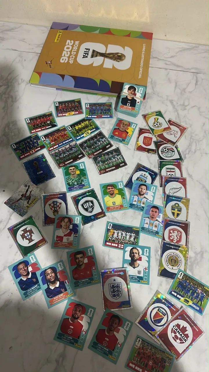 Figurinha copa do mundo 2026