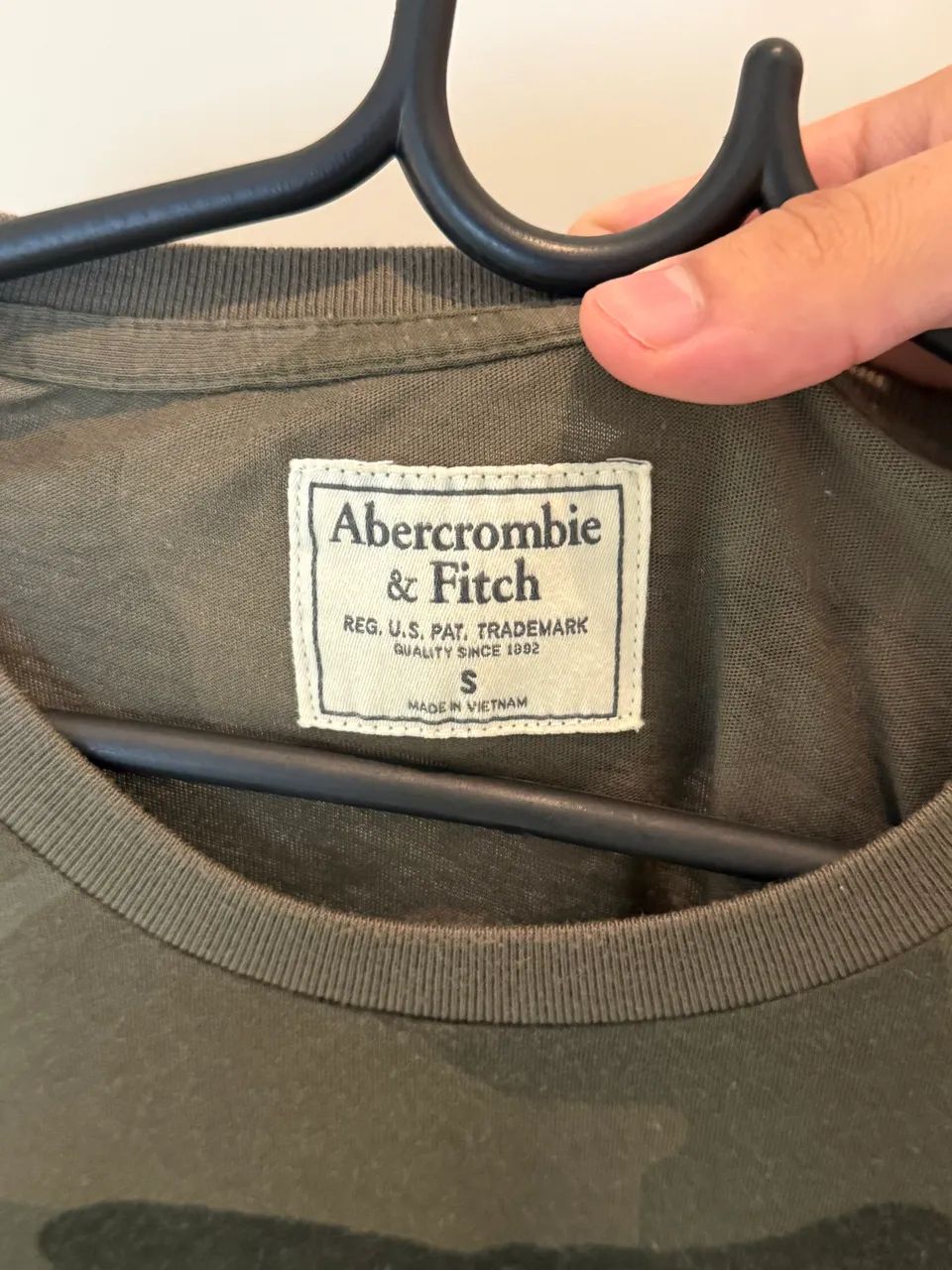 Camisa Abercrombie Camuflada P - Foto 2