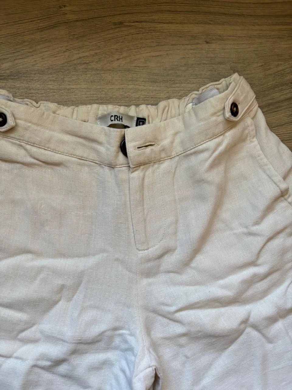 Bermuda de linho infantil 