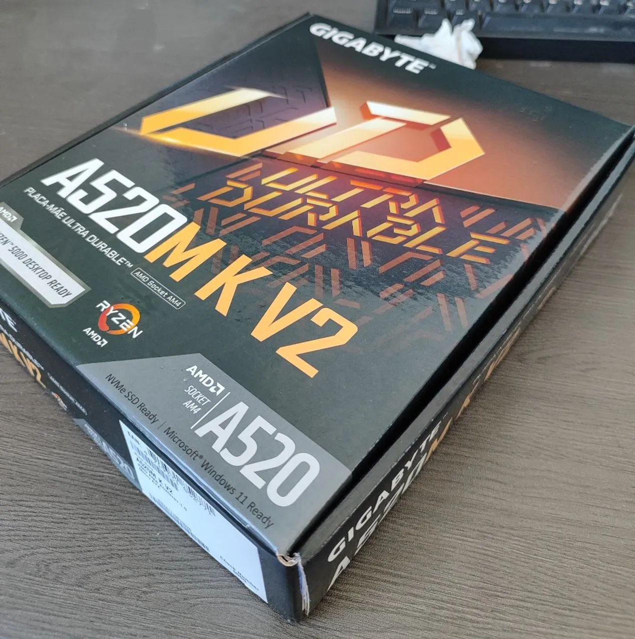 Placa-mãe Gigabyte A520M K V2