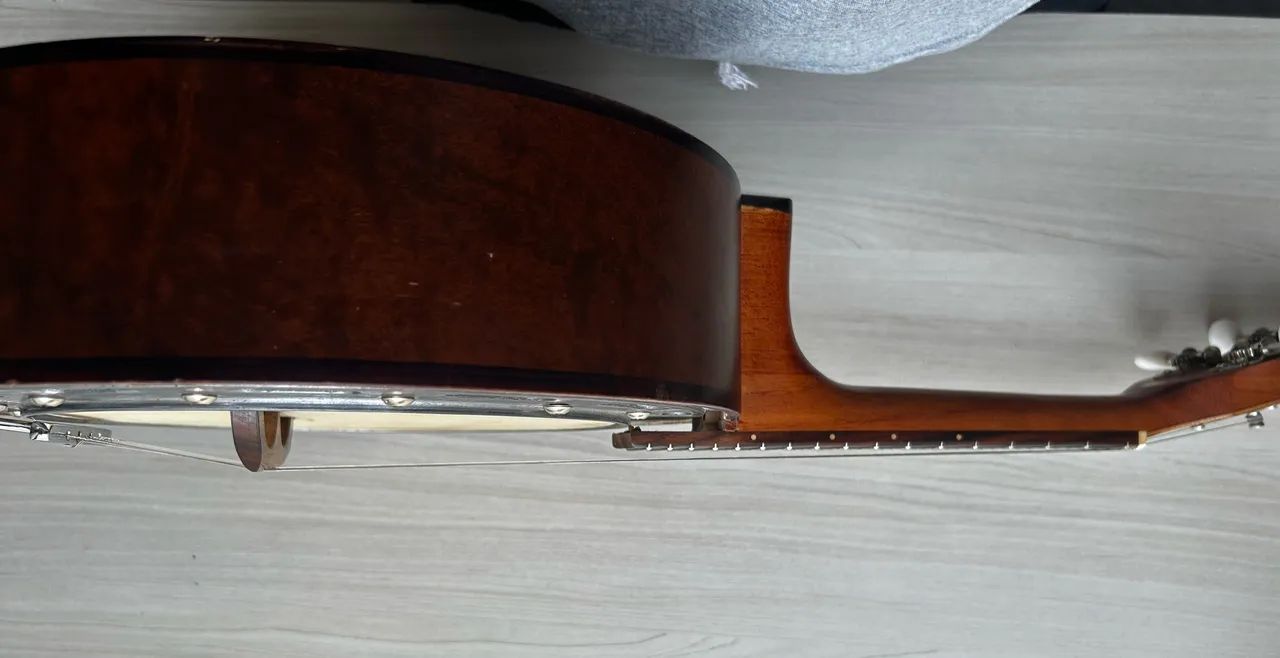 Banjo Rozini semiacústico usado - Foto 3