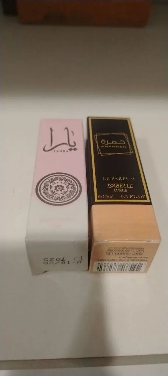 Kit Decants (15ml cada) - Yara Lattafa + Khamrah Lattafa