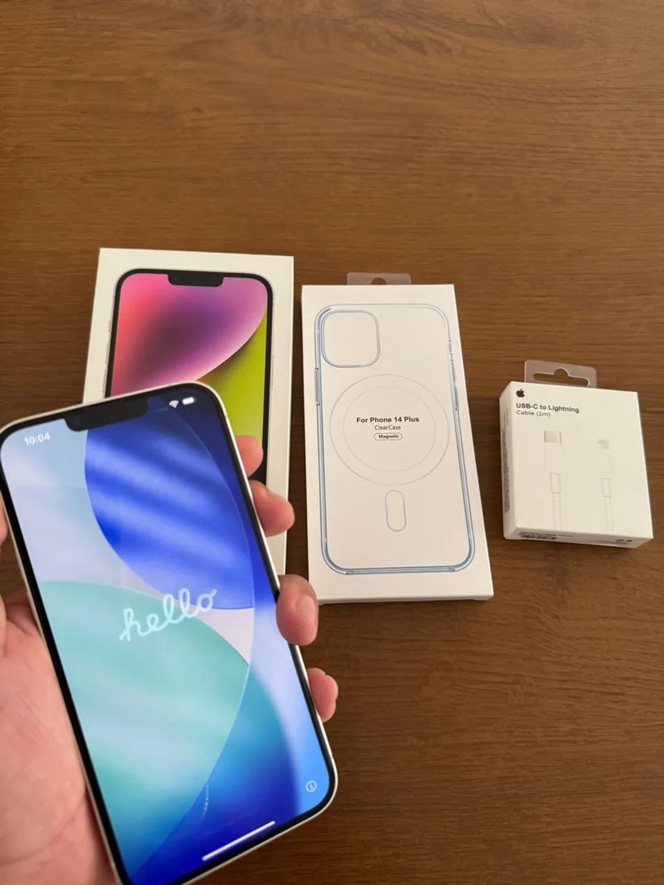 IPHONE 14 PLUS, SEM DETALHES, ACOMPANHA BRINDES !