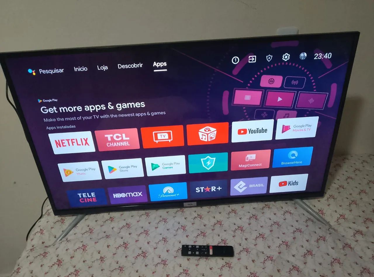 Tv smart tcl 43 polegadas 
