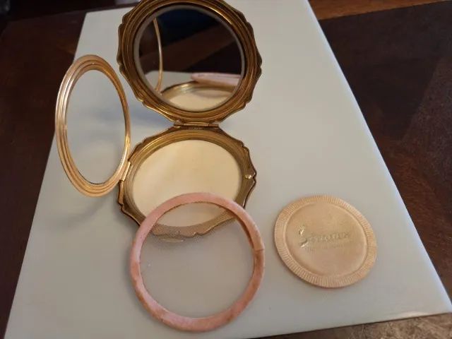 Estojo para Pó Compacto Antiguidade - Foto 2