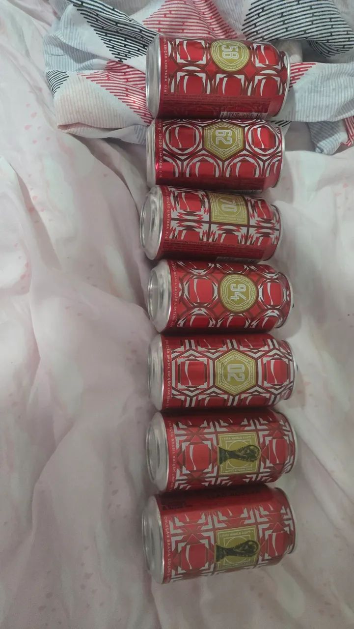 Coca cola  vazias para colecionar  completa