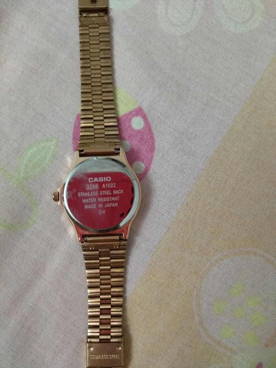 Relógio ouro rosa - Casio - Foto 2