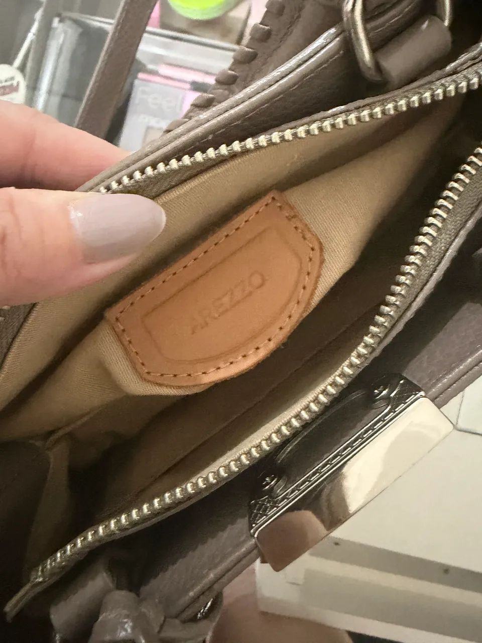 Bolsa AREZZO COURO - Foto 3