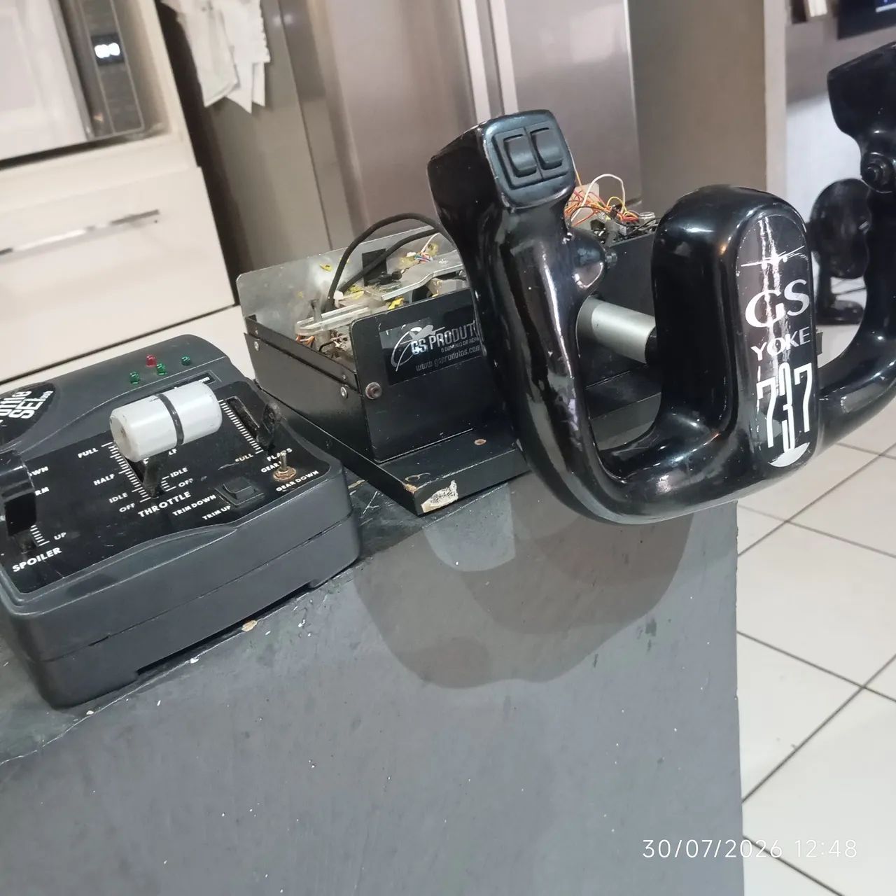 Simulador Vôo GS Yoke 737 e Throttle  - Foto 3
