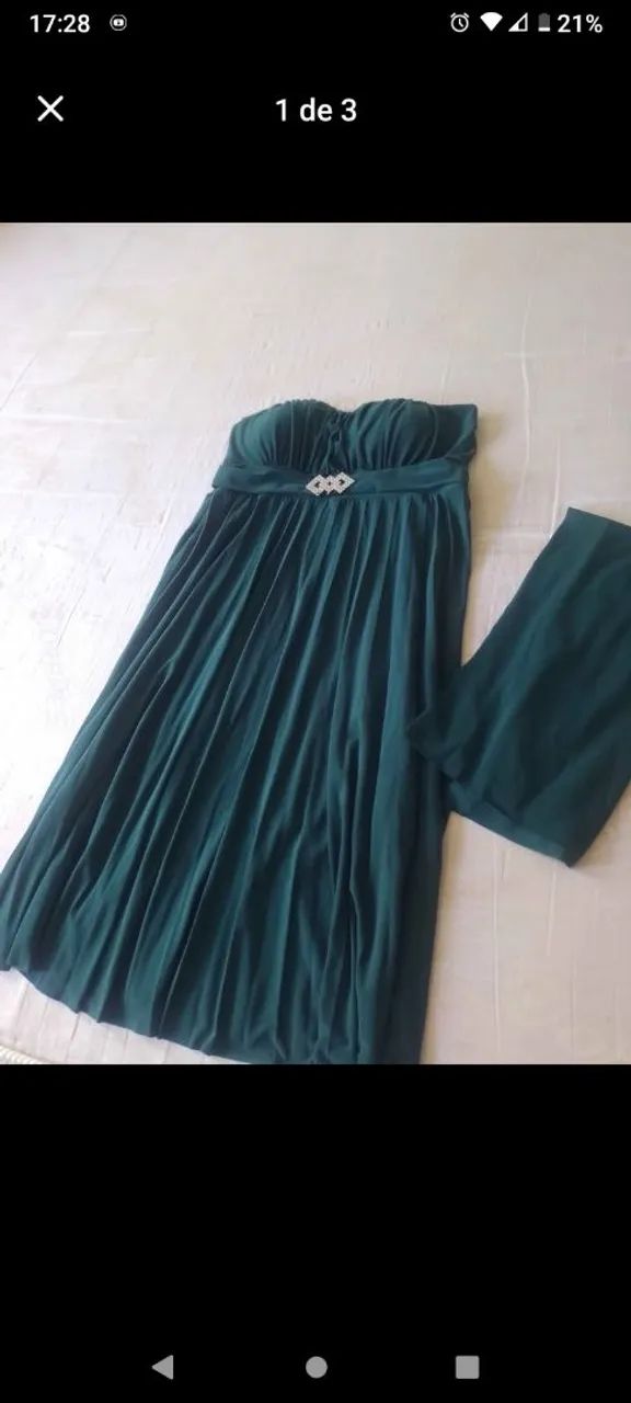 Vendo vestido usado só uma vez 