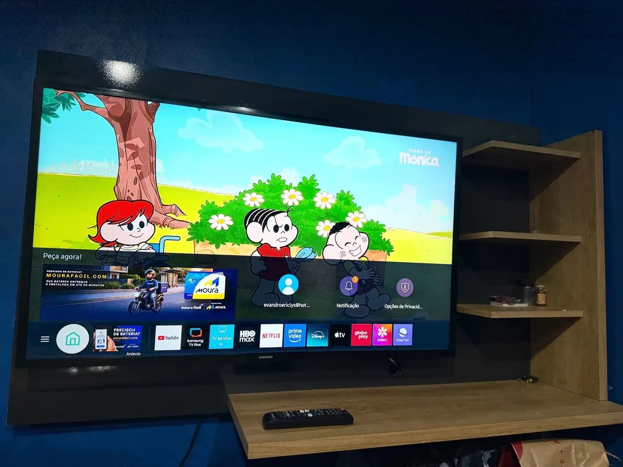 VENDO TV SMART SAMSUNG 43 polegadas + PAINEL DE TV - Foto 2
