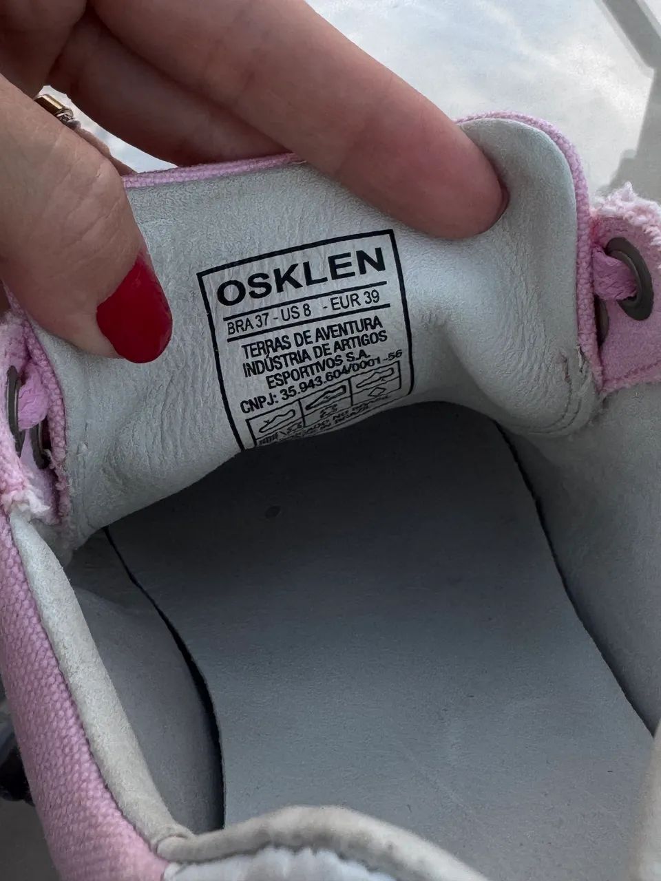 Tênis OSKLEN rosa  - Foto 5