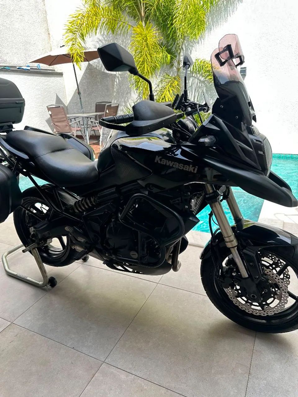 Versys tourer impecável com vários acessórios incluindo os bauletos lateral zero , sem uso