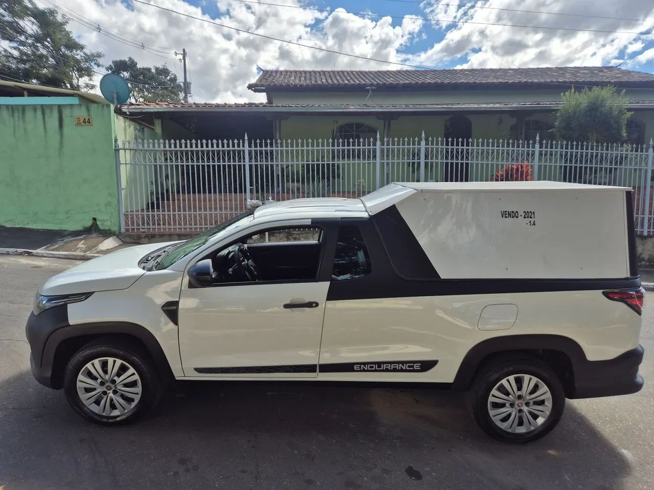 Fiat Strada Endurance 1.4 Flex 8V CS Plus 2021 - Foto 5