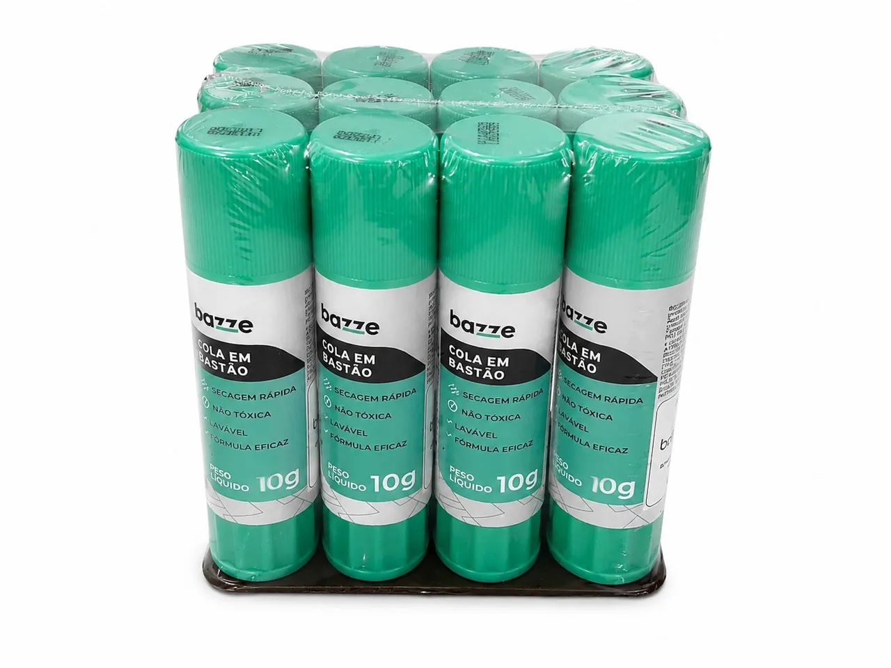 Cola Branca Bastão 10 G Bazze - Caixa com 12 