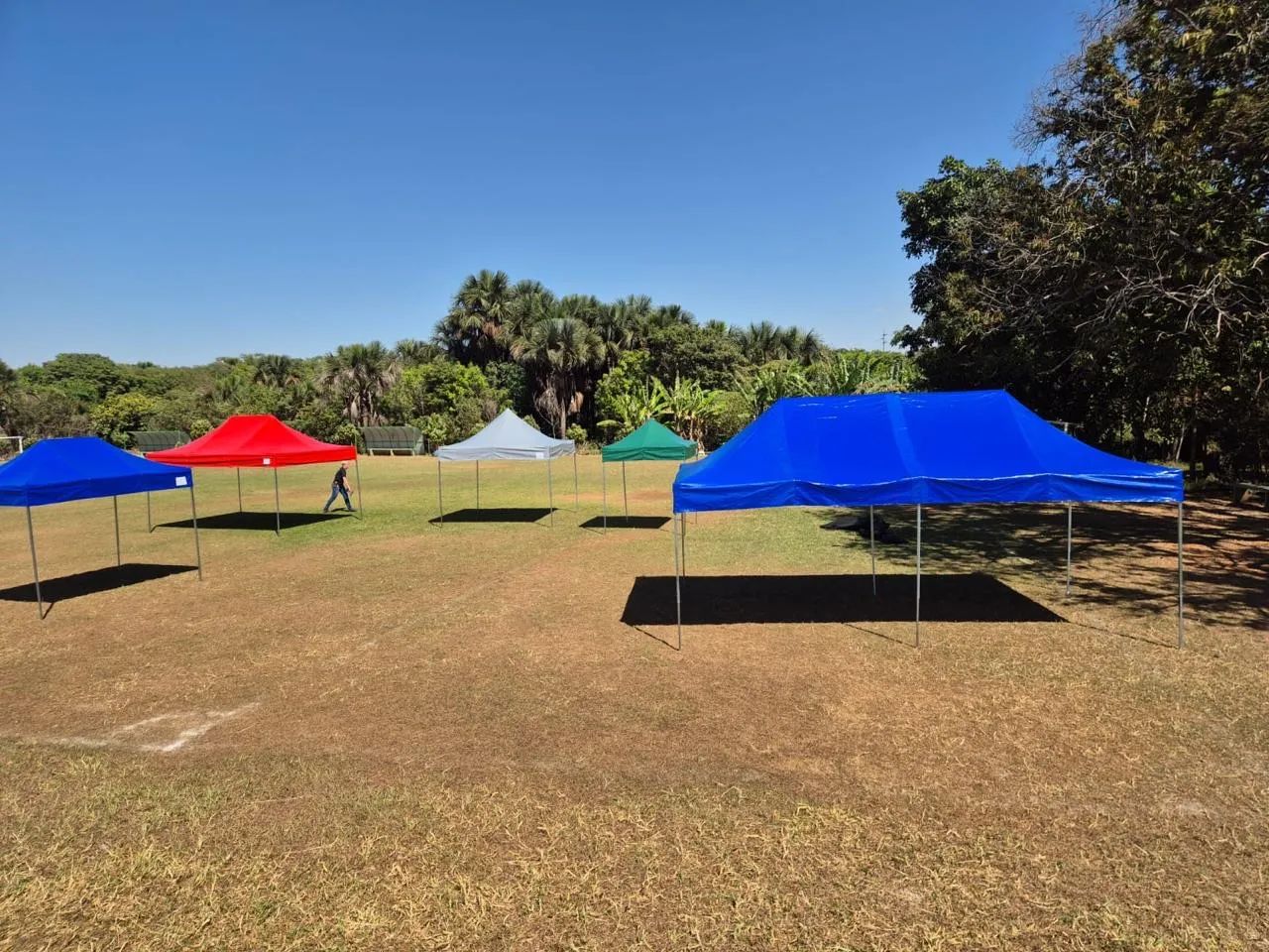 Tenda Sanfonada / Pantográfica à Venda - Pronta Entrega