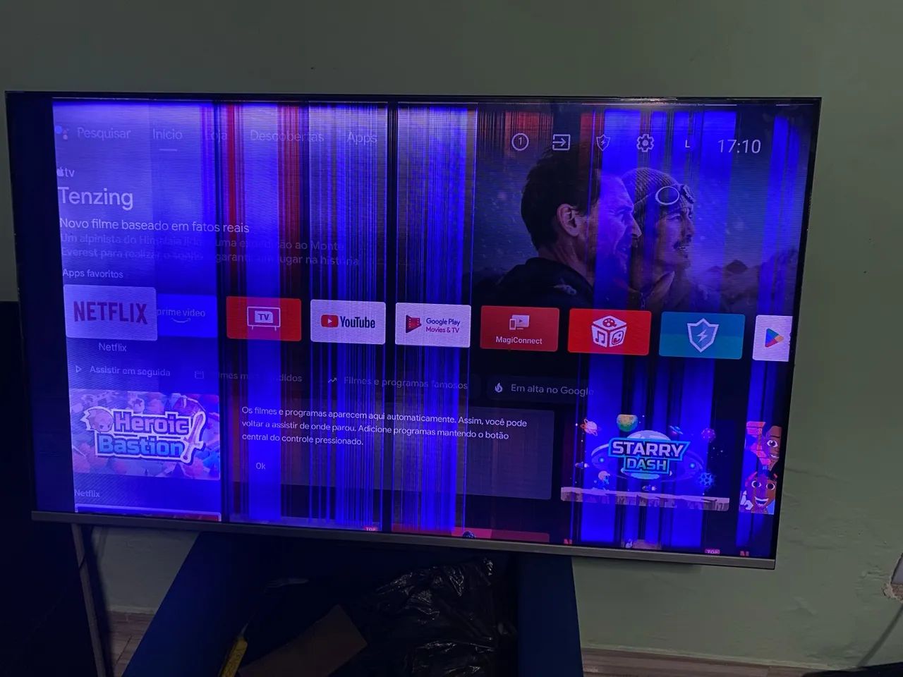 TV LED SEMP TCL 55P715 55 polegadas (com defeito)