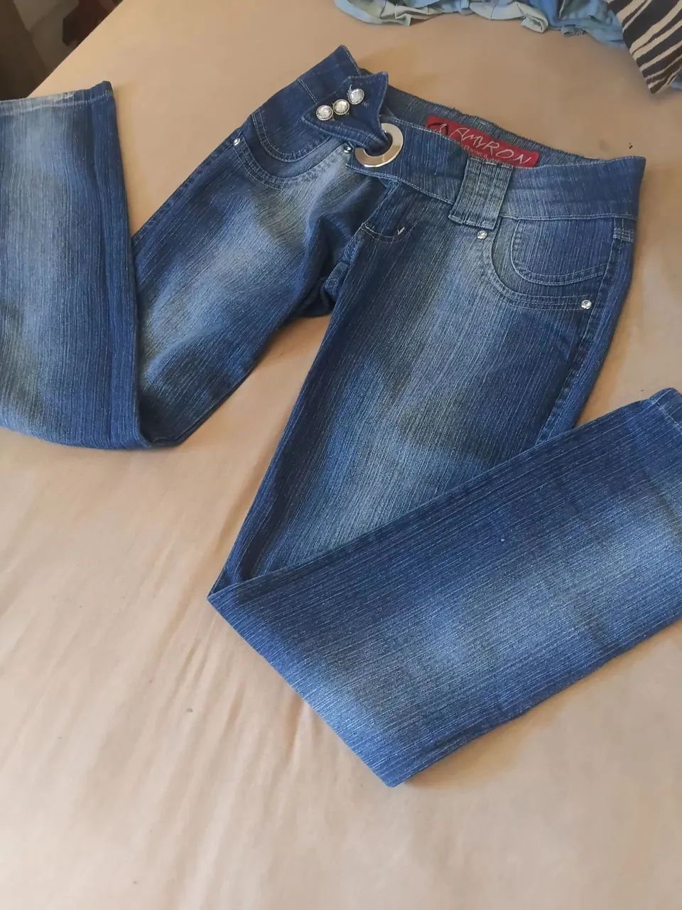 Calça jeans  feminina  - Foto 3