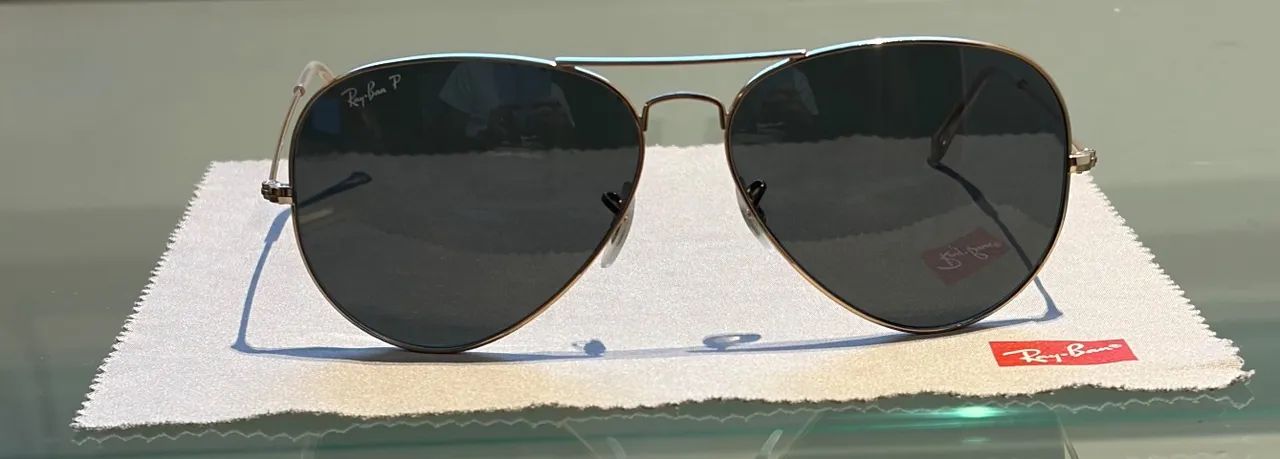 Óculos de Sol Ray-Ban Aviator Classic - Foto 3