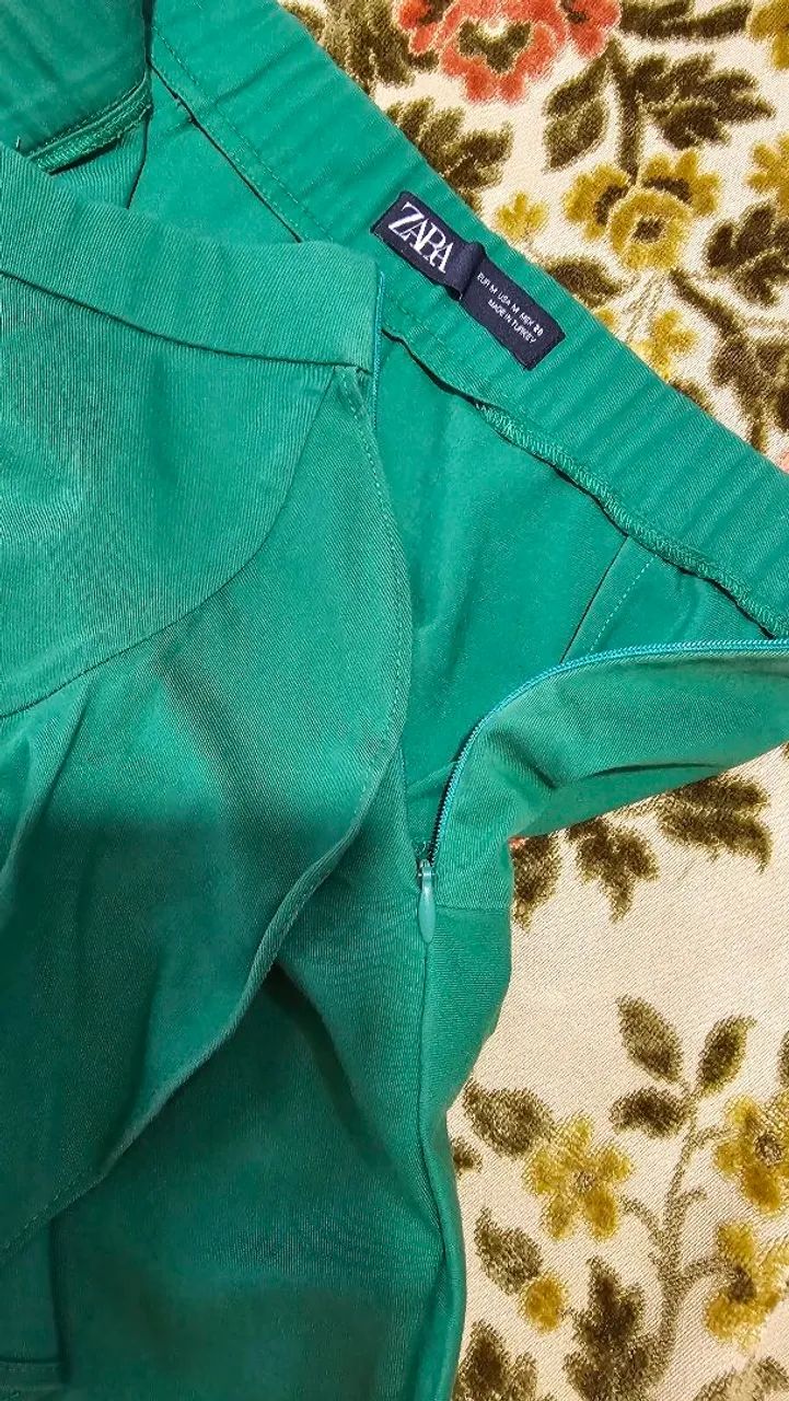Saia P verde esmeralda zara - Foto 5