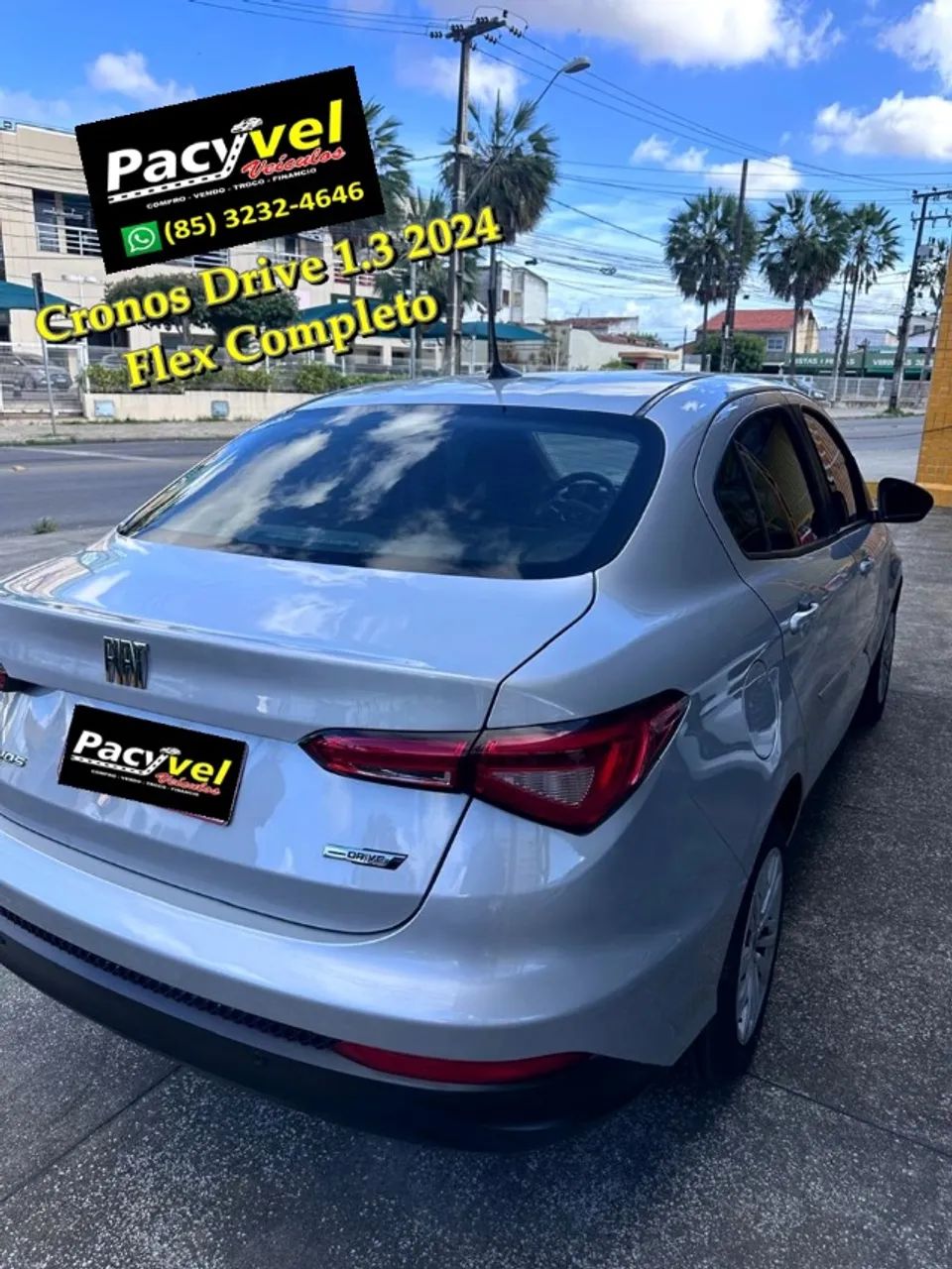Fiat Cronos Drive 1.3 8V Flex 2024 - Foto 3