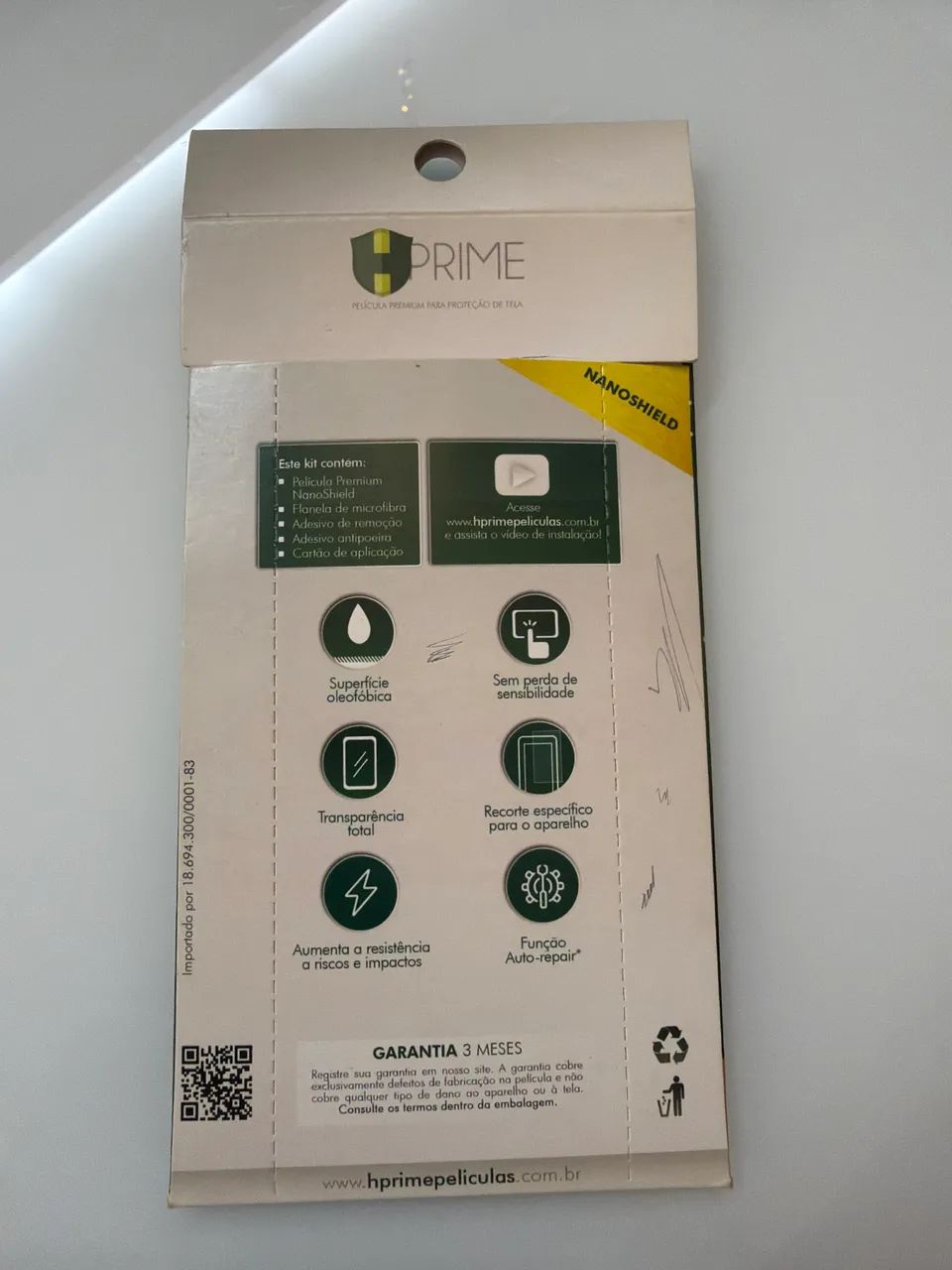 Película iPhone 10 nanoshield - Foto 2