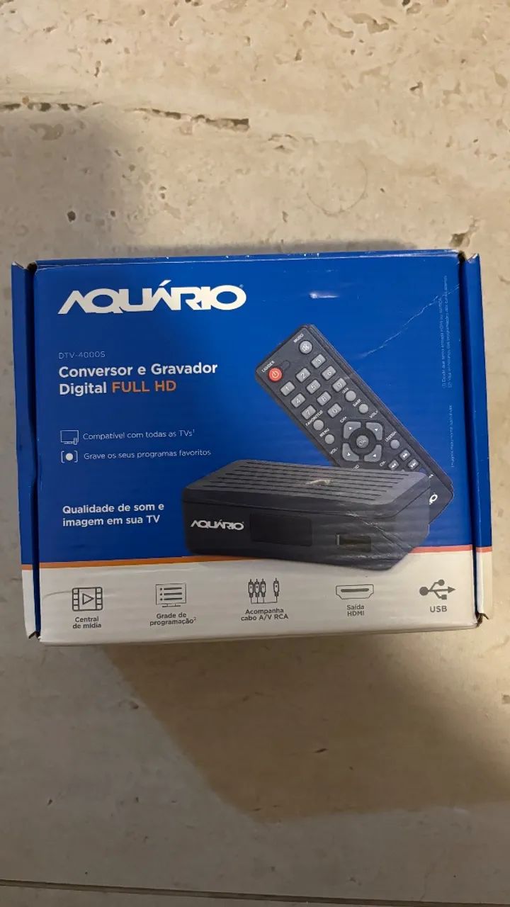 Conversor e Gravador Digital FULL HD