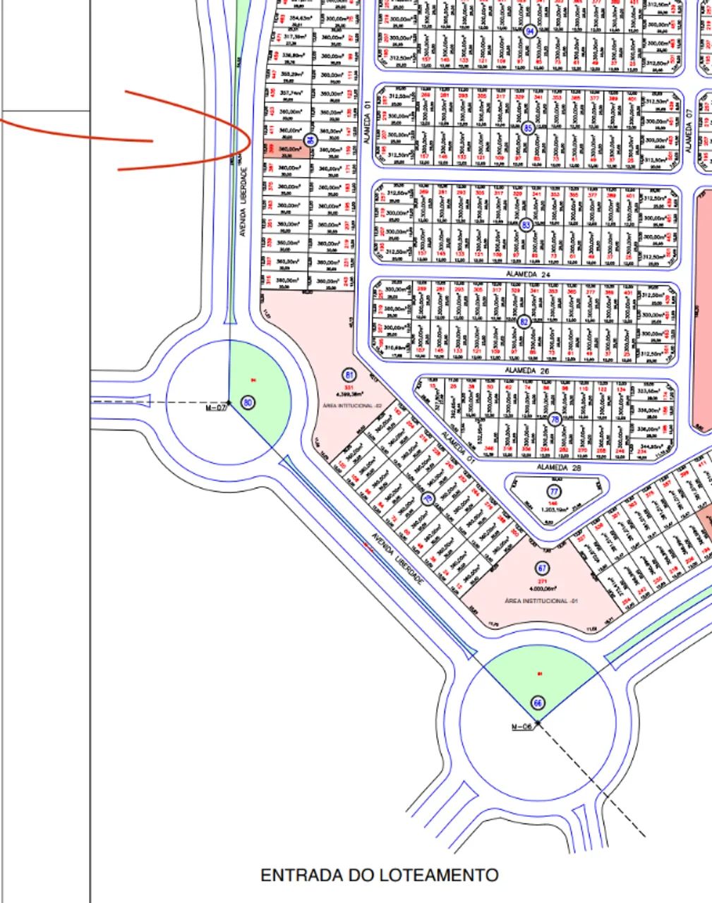 Lote Veredas 360M2 Primeira fase