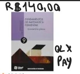 Fundamentos da Matemática Elementar Volume 9 Semi-novo