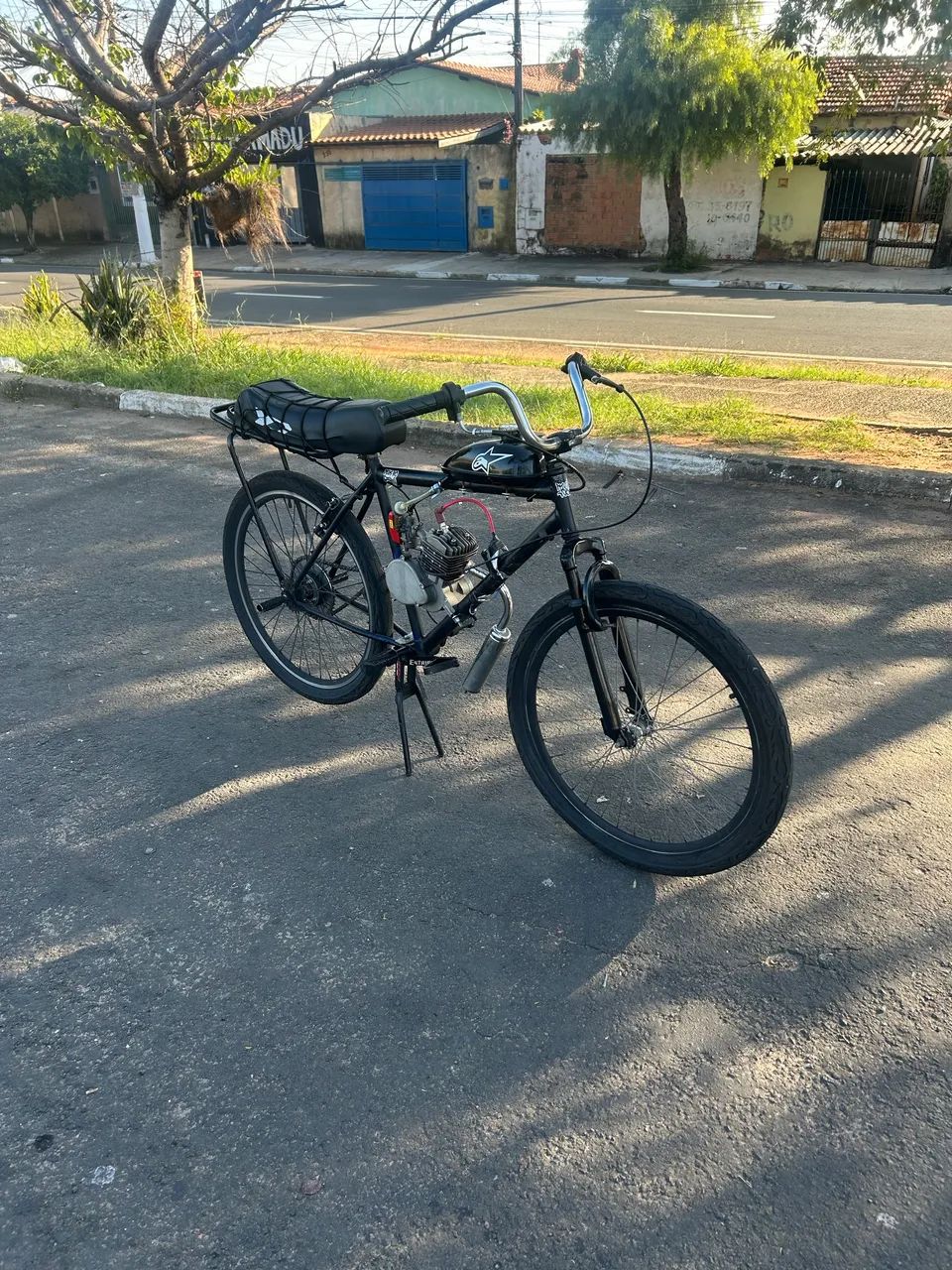 Bicicleta motorizada 80cc - Foto 2