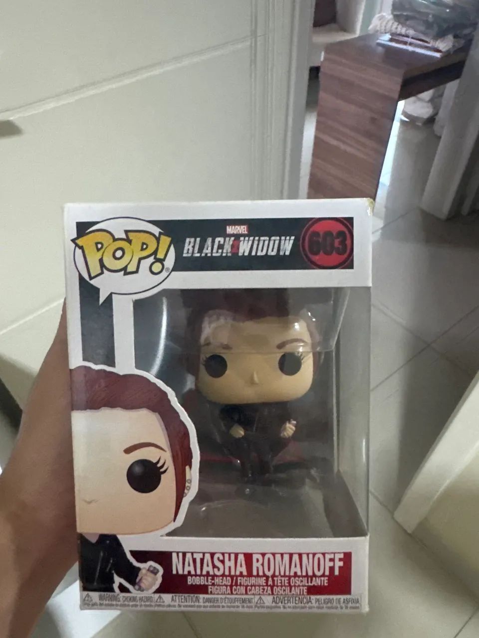 Funko pop Natasha romanoff do filme Black Widow. - Foto 5
