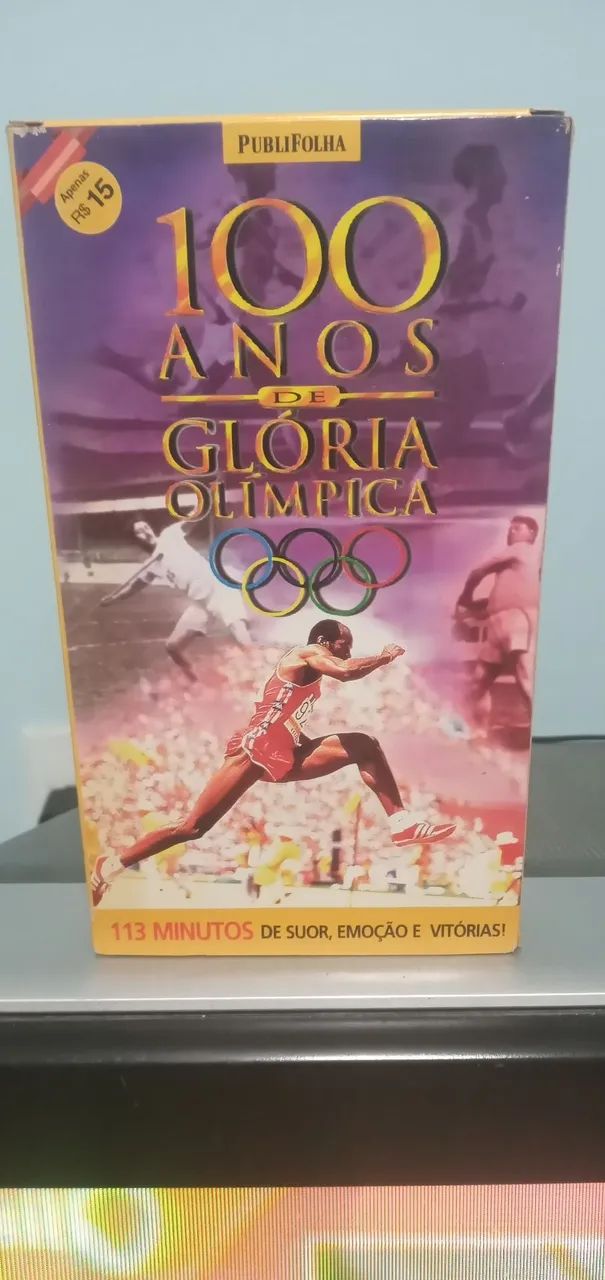 100 anos de glória olímpica Vhs original 