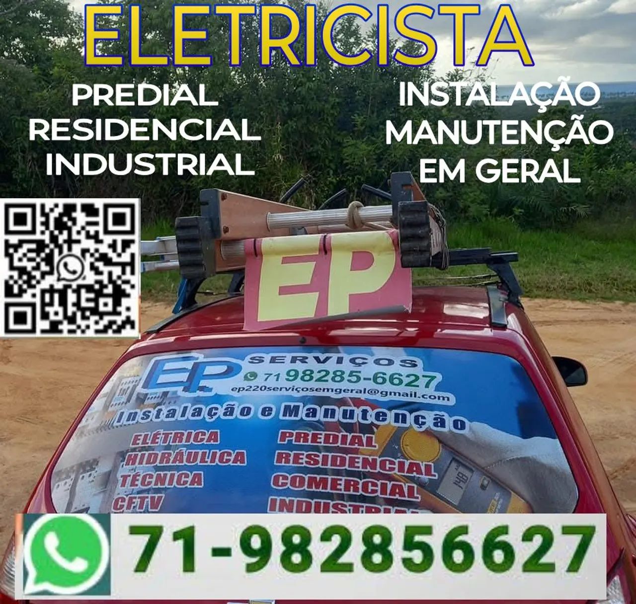 Eletricista instalação e manutenção 