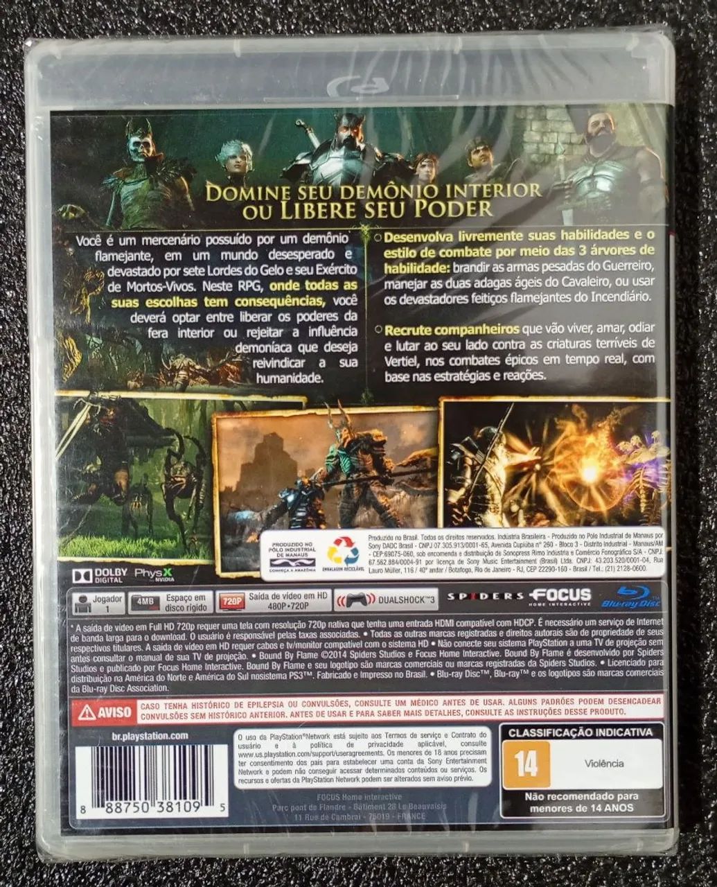 Bound by flame ps3 lacrado !!! - Foto 2