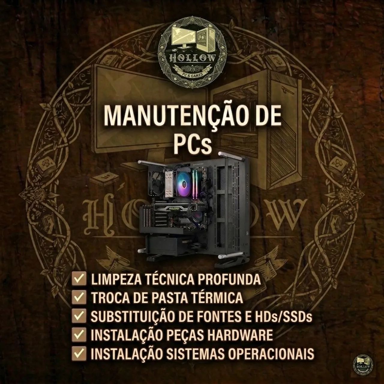 PC Gamer Manutenção (Computadores) 