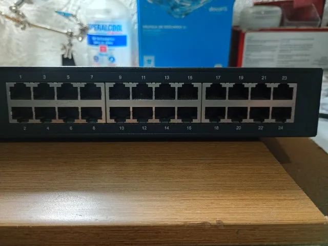 Switch Gigabit TP-Link TL-SG1024D 24 Portas 10/100/1000 - Foto 4