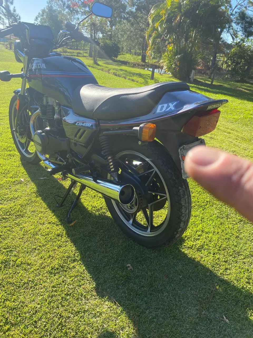 Vendo CB 450 DX 1988  - Foto 3