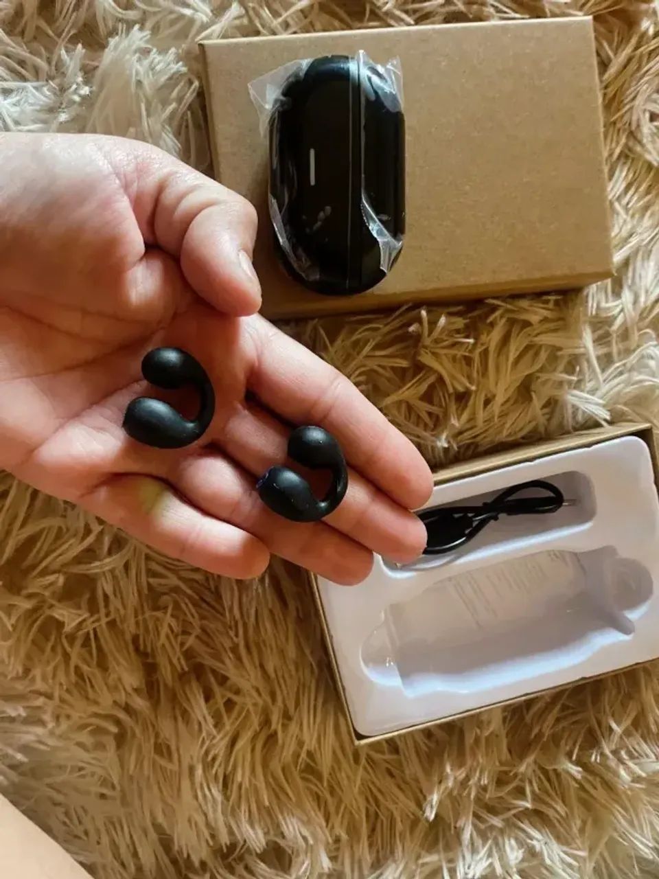 Fone Bluetooth Earcuff - OUÇA sem prejudicar seus OUVIDOS - Foto 4