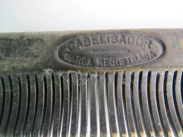 pente alisador de cabelo antigo raridade.
