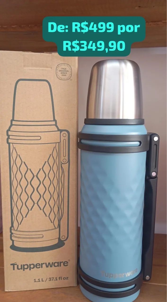 Garrafa Tupperware 