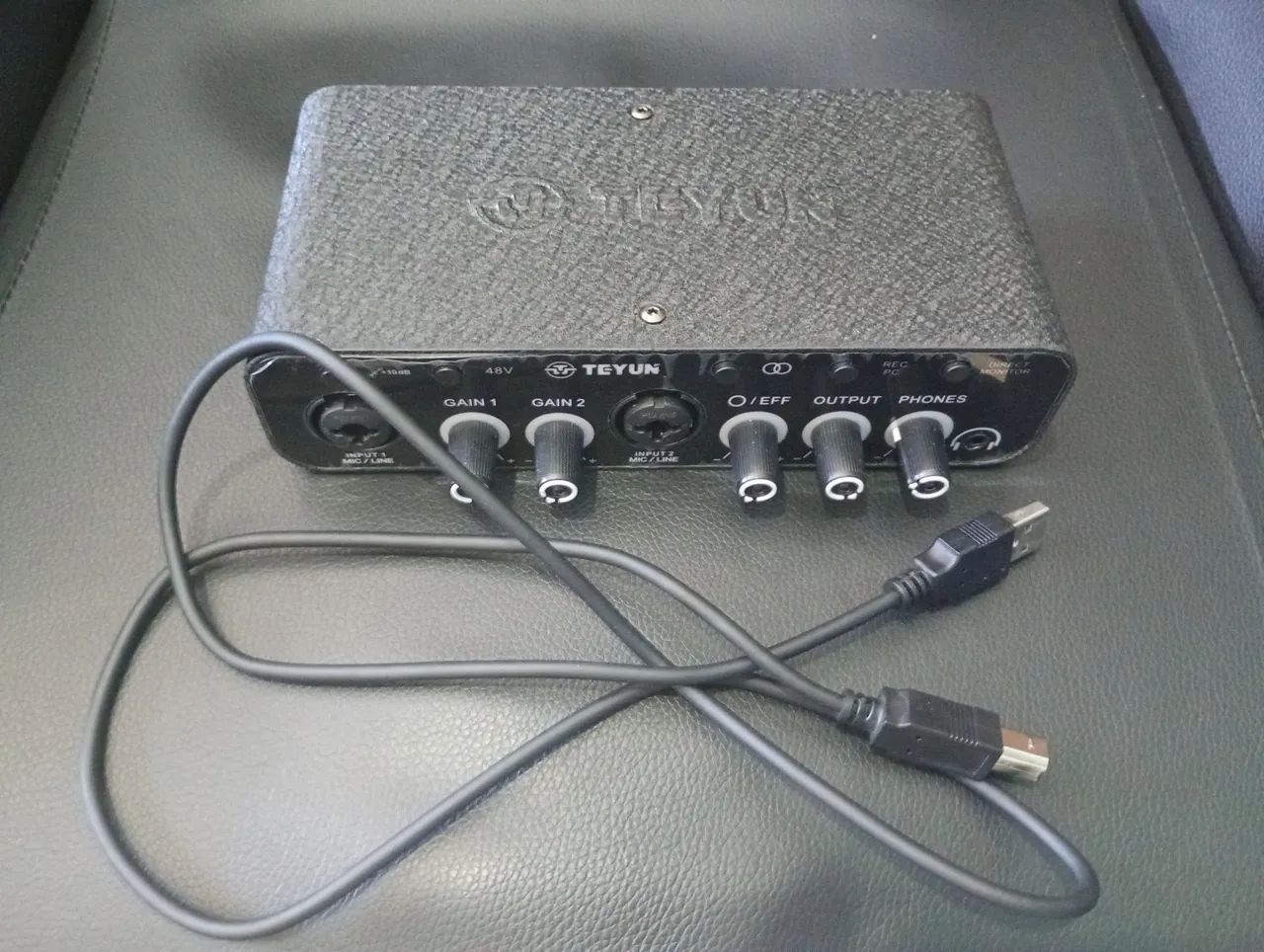Interface de Áudio Tenyun-Q26. - Foto 2