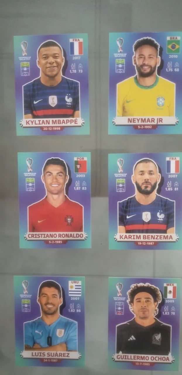 Figurinhas da Copa do Mundo de 2022 - Foto 3