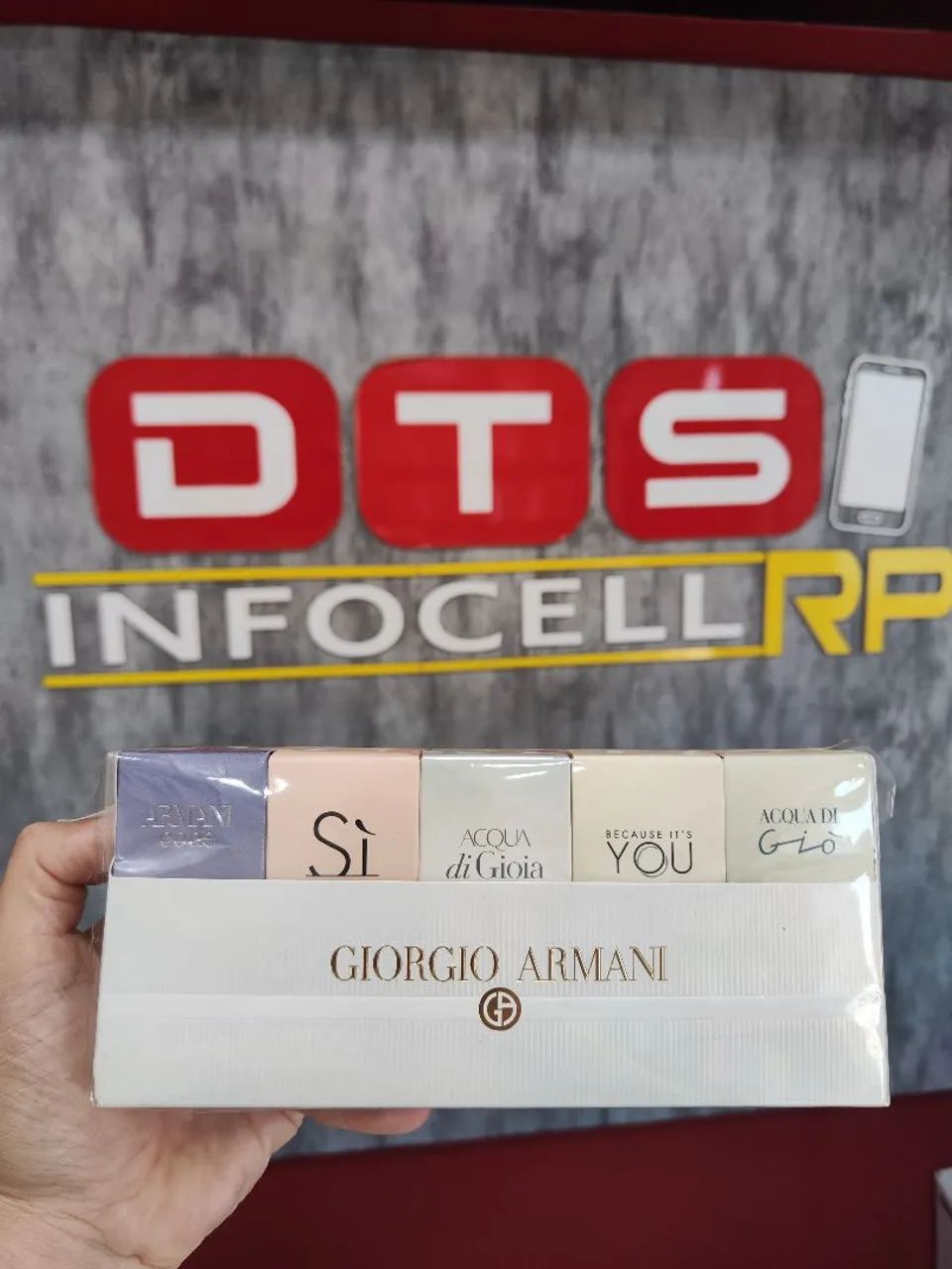 Kit Giorgio Armani 5 miniaturas 