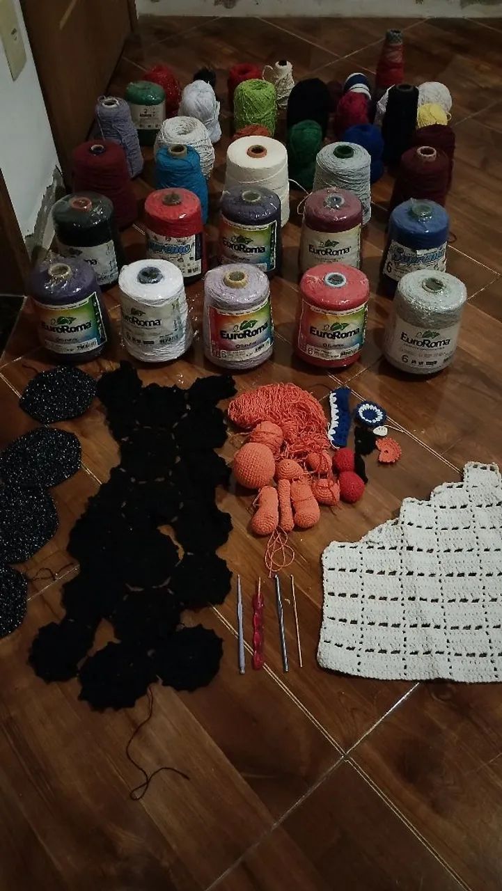 Material para crochê/ Barbantes e acessórios  - Foto 5