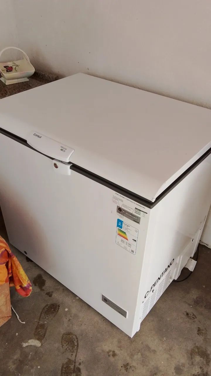 Freezer Horizontal Consul 307 Litros Branco - CHA31MB