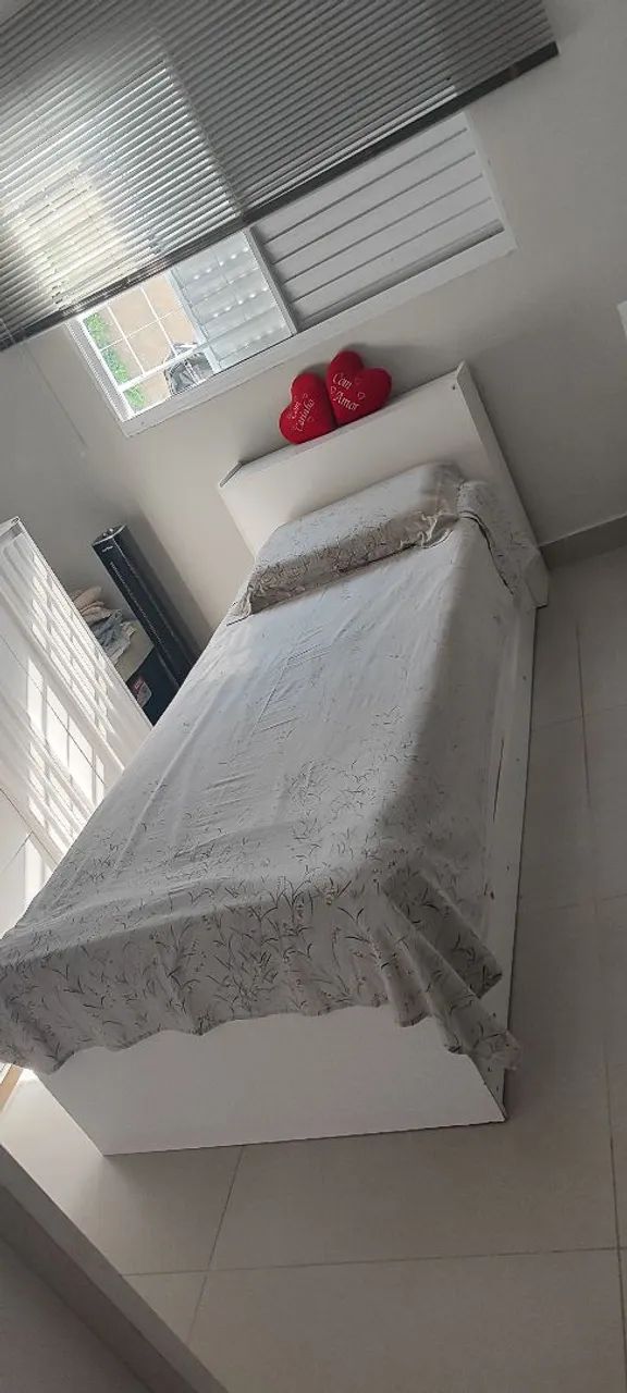 Cama Solteiro Baú com cama auxiliar 