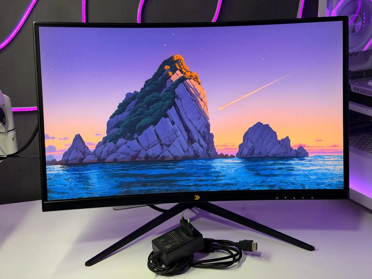 Monitor Curvo KBM 24 Polegadas 180HZ