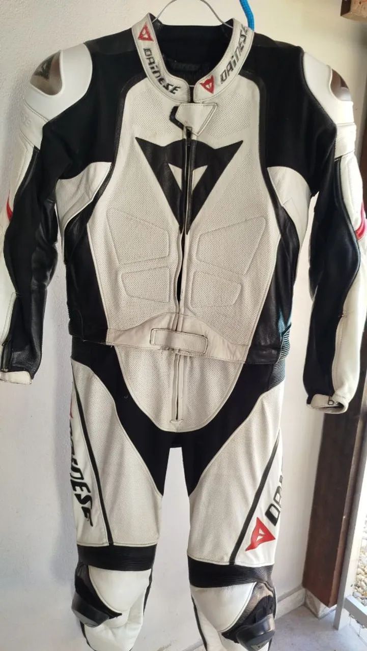Macacão motociclista Dainese tm 52 2 PCs  - Foto 2