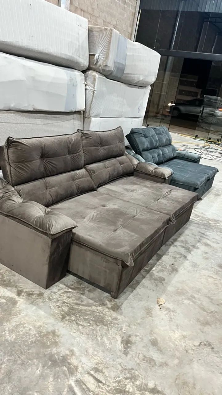 Sofá retrátil reciclável 2.00 metros $1300 - Foto 2