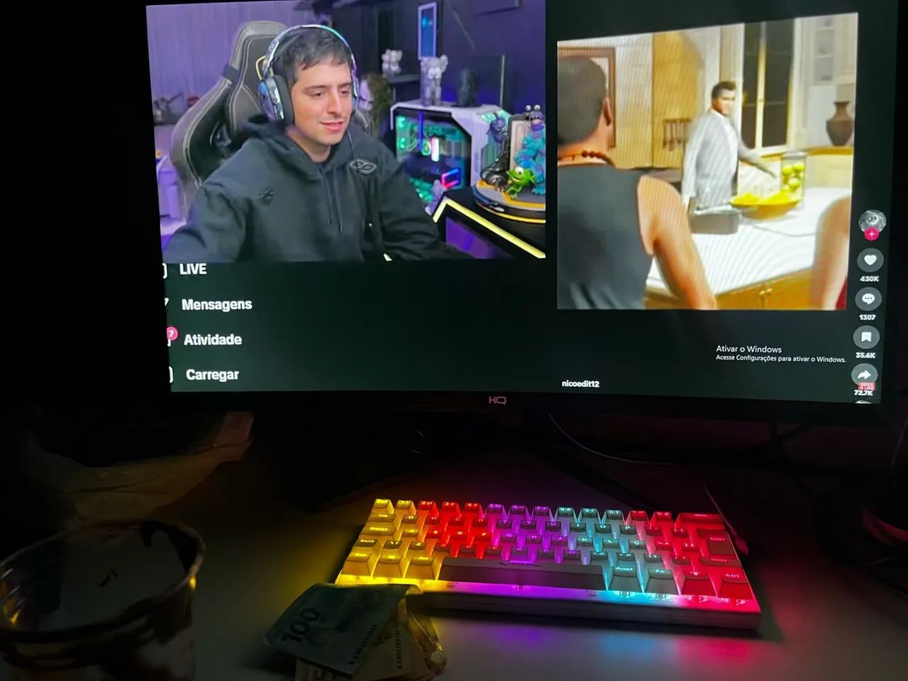 Setup gamer 